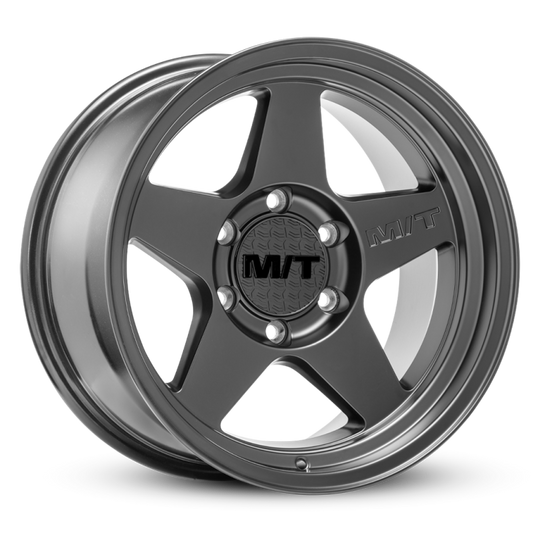 Mickey Thompson Open 5 Black Wheel - 17X9 6X135 BP 4.53in BS -12 Offset 87.1mm Bore