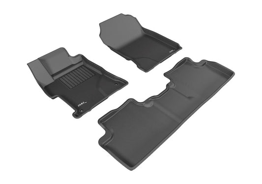 3D MAXpider 14-15 Honda CIvic Sedan Kagu Black Full Set