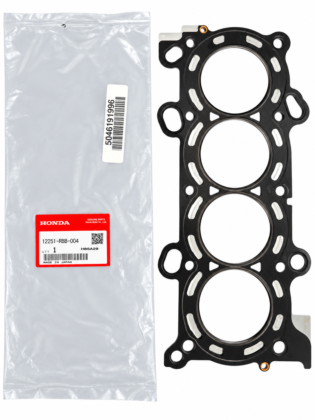 Honda - Genuine Honda K-Series K24 TSX OEM Cylinder Head Gasket | 12251-RBB-004