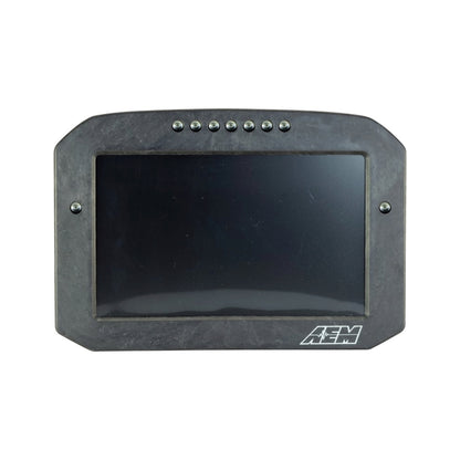 AEM CD-7LG Carbon Logging Flush Digital Dash Display w/ Internal 20Hz GPS & Antenna