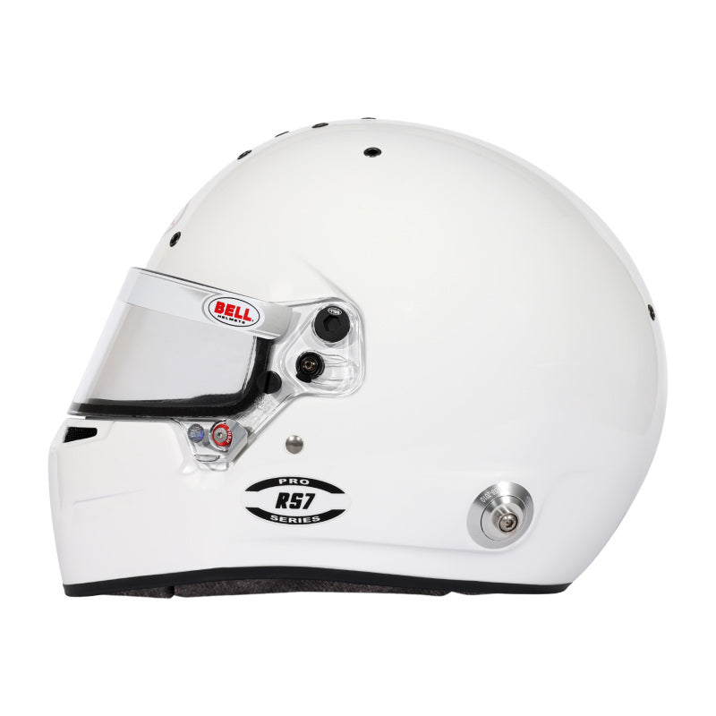 Bell Helmet Rs7 White (Hans) 56(7 ) Fia8859-2024/Sa2025
