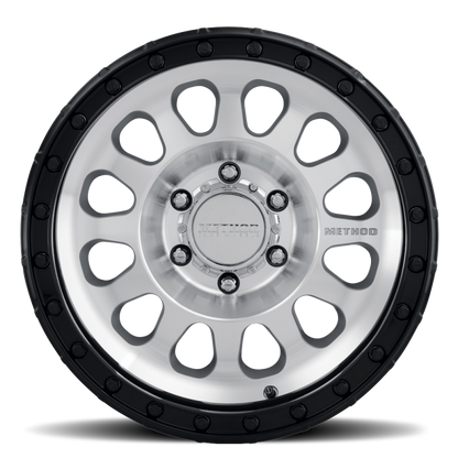 Method MR315 18x9 +18mm Offset 8x180 130.81mm CB Machined Wheel - Gloss Black Lip