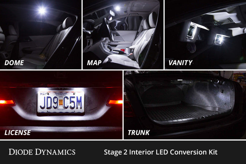 Diode Dynamics 12-17 Toyota Camry Interior LED Kit Cool White Stage 1