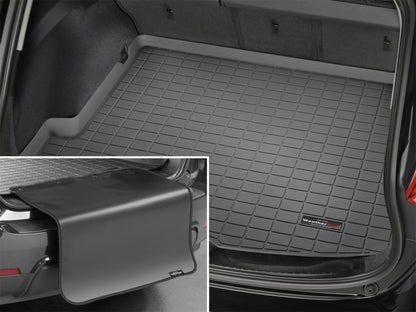 WeatherTech 25-26 Volkswagen Tiguan Behind 3rd Row Cargo Liner w/Bumper Protector - Black