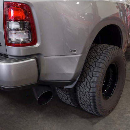 Banks Power 19-23 Dodge RAM Monster Exhaust 5.0in Single 6.7L CCLB DRW w/ SideKick Black Tip