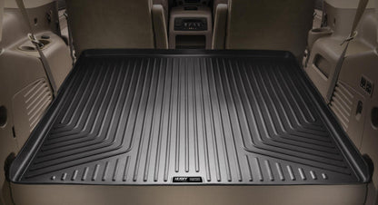 Husky Liners 11-12 Toyota Sienna WeatherBeater Gray Rear Cargo Liner (w/Man. Storing 3rd Row Seats)