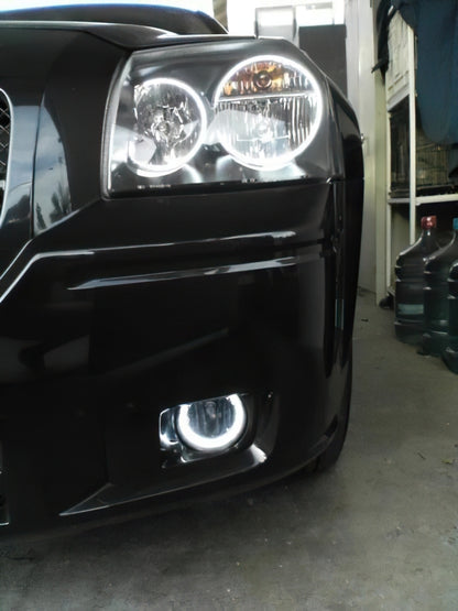 Oracle 05-10 Chrysler 300C LED Fog Light Halo Kit - Blue