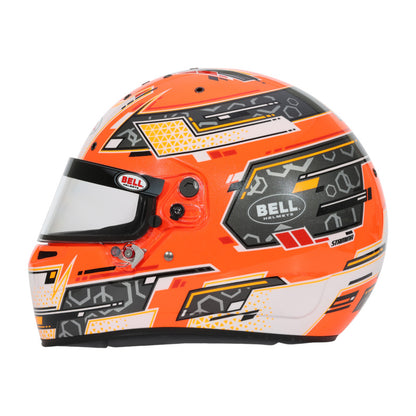 Bell Helmet Rs7-K Stamina Anthracite/Yellow Sml (57 -58) Fia8878-2024/K2025