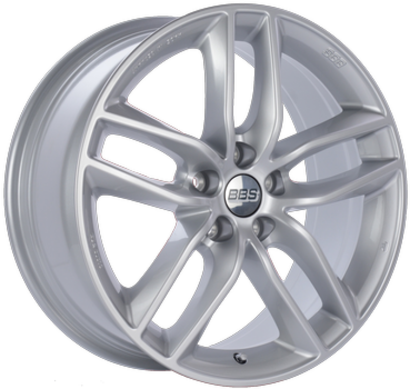 BBS SX 17x7.5 5x120 ET49 Sport Silver Wheel -72.5mm