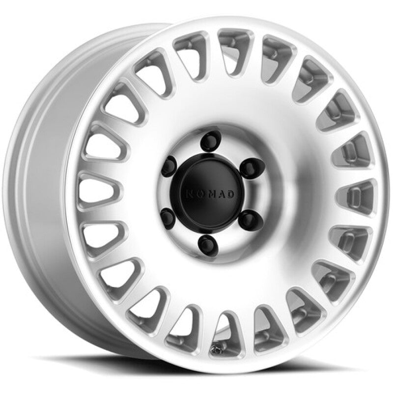 Nomad N503MC Sahara Machined 17x8.5in / 6X139.7 BP / 0mm Offset / 106.1mm Bore - Machined CC