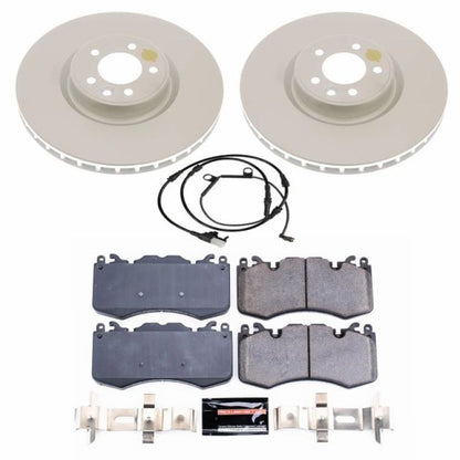 Power Stop 14-17 Land Rover Range Rover Sport Front Z23 Coated Brake Kit