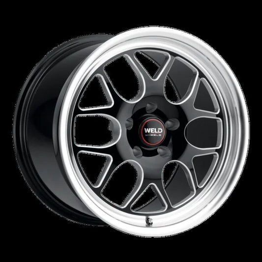 Weld Solana Drag 20x10 / 6x139.7 BP / ET38 / 106.1mm Bore - Gloss Black MIL DIA Wheel