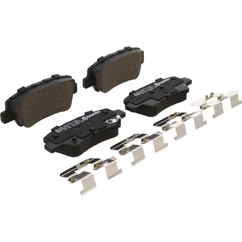 Brembo OE 21-23 Hyundai Kona/19-24 Kona Electric/19-21 Veloster Low-Met Brake Pad - Rear