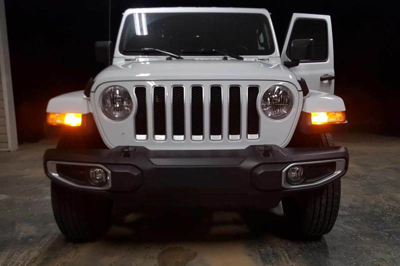 Diode Dynamics JL Wrangler Front Turn Stage 2 (7443 LED Bulb XPR - White and - Amber)