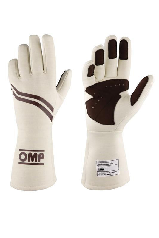 OMP DIJON GLOVES FIA 8856-2018 my2025 CREAM SZ S