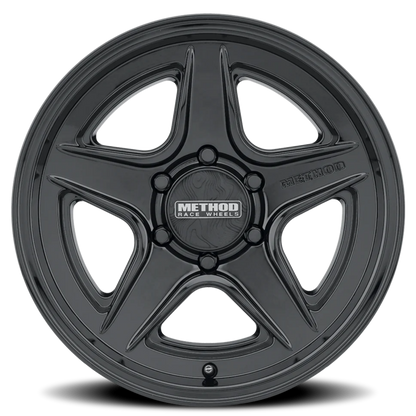 Method MR319 18x8.5 6x135 BP 40mm Offset 6.3in BS 87mm Bore Gloss Black Wheel
