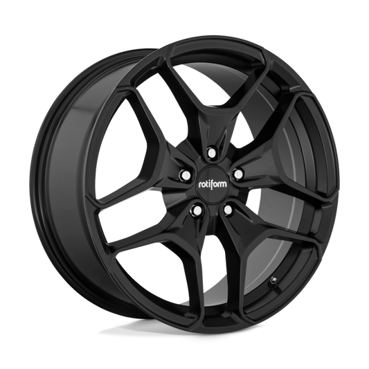 Rotiform R171 HUR Wheel 19x8.5 5x112 45 Offset - Matte Black