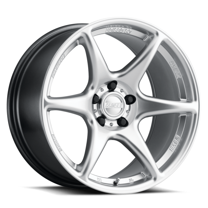 Kansei K11S Tandem 18x9in / 5x114.3 BP / 12mm Offset / 73.1mm Bore - Hyper Silver Wheel
