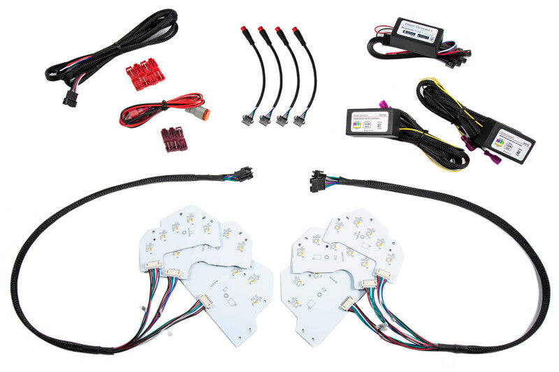 Diode Dynamics 18-23 USDM Ford Mustang RGBWA DRL LED Boards