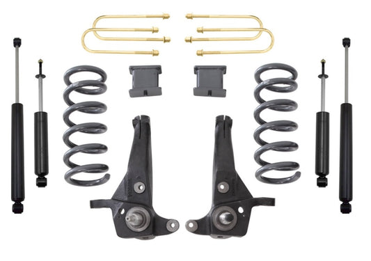 MaxTrac 98-00 Ford Ranger 2WD 6 Cyl w/Coil Susp. (Non Stabilitrak) 6in/3in Spindle Lift Kit
