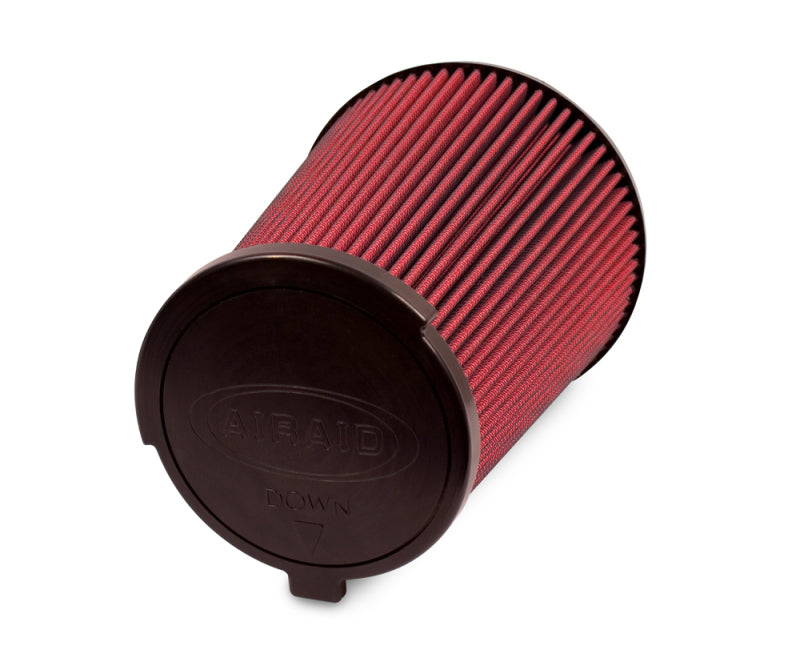 Airaid 10-14 Ford Mustang Shelby 5.4L Supercharged Direct Replacement Filter - Dry / Red Media