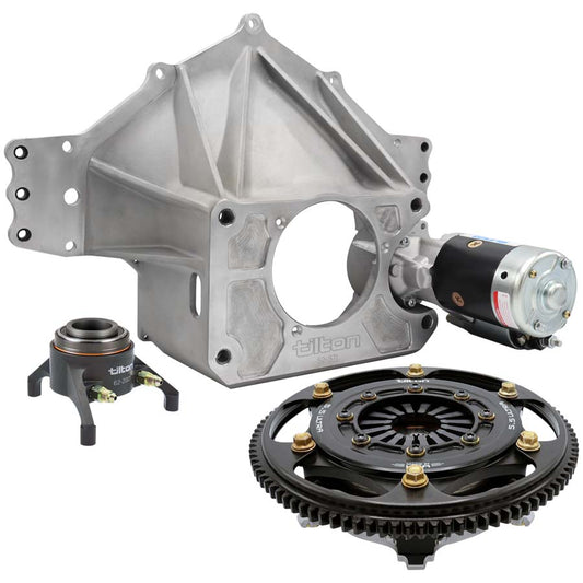 Tilton Racing - BELLHOUSING KIT, CHEVY (E), ALUM, 99T, 5.5 ULTRA, 2 DISC, 26-SP