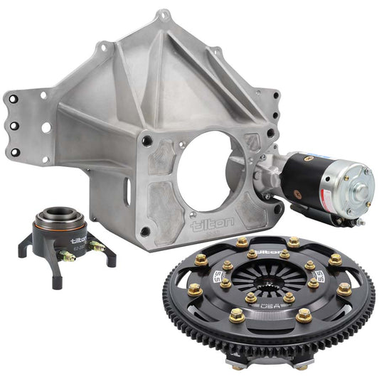 Tilton Racing - BELLHOUSING KIT, CHEVY (E), ALUM, 99T, SPORT 5.5, 2 DISC, 26-SP