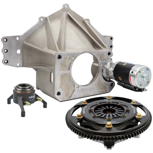 Tilton Racing - 99T Magnesium Bellhousing Kits Chevy Early with Ultra 5.5 Ultra 2-Disc Clutch