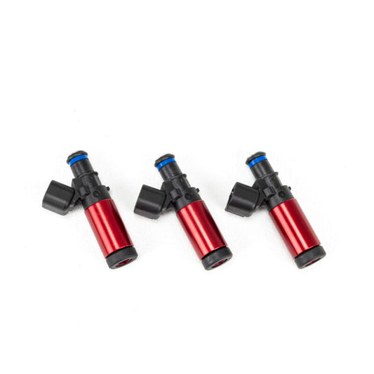 Injector Dynamics 1050-XDS Injector - 55mm Length - 11mm Machine Top - 34.55 D Adaptor (Set of 3)