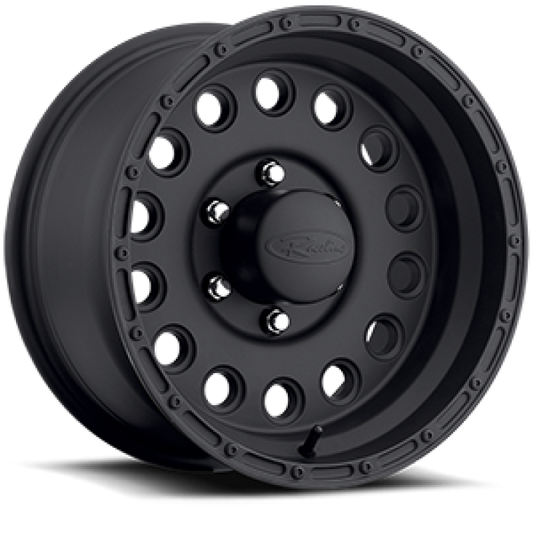 Raceline 887B Rock Crusher 17x9in / 5x139.7 BP / 0mm Offset / 107.95mm Bore - Satin Black Wheel