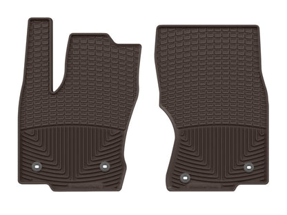 WeatherTech 24-27 Toyota Land Cruiser/24-26 Lexus GX Front All-Weather Floor Mats - Cocoa