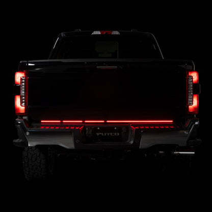 Putco 23-24 Ford SuperDuty F-250/F-350/F-450 60In Freedom Blade Tailgate Bars w/ Halogen Taillamps