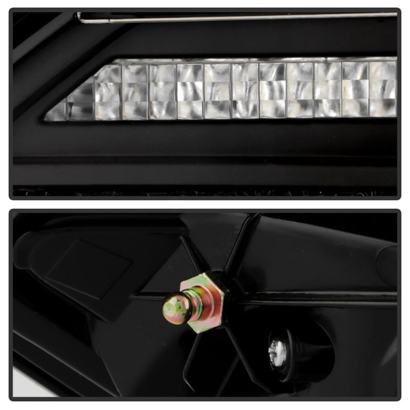 Spyder 14-19 Mercedes Benz CLA LED Tail Lights (ALT-YD-MBCLA14AP-GRSEQ-BK)