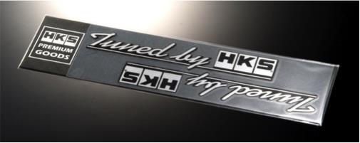 HKS HKS STICKER tuned by BLACK 2pcs