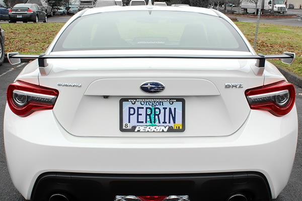 PERRIN 17-20 Subaru BRZ Wing Riser Kit - Black (Will Not Work With 86/GR86)