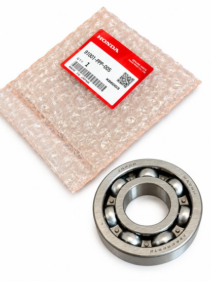 Honda - Genuine Honda OEM K-series Main-Shaft / Input Shaft Transmission Ball Bearing | 91001-PPP-005