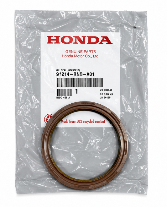 Honda - Genuine OEM Honda K-series Rear Main Crankshaft Oil Seal | 91214-RNB-A01 | K20 K24