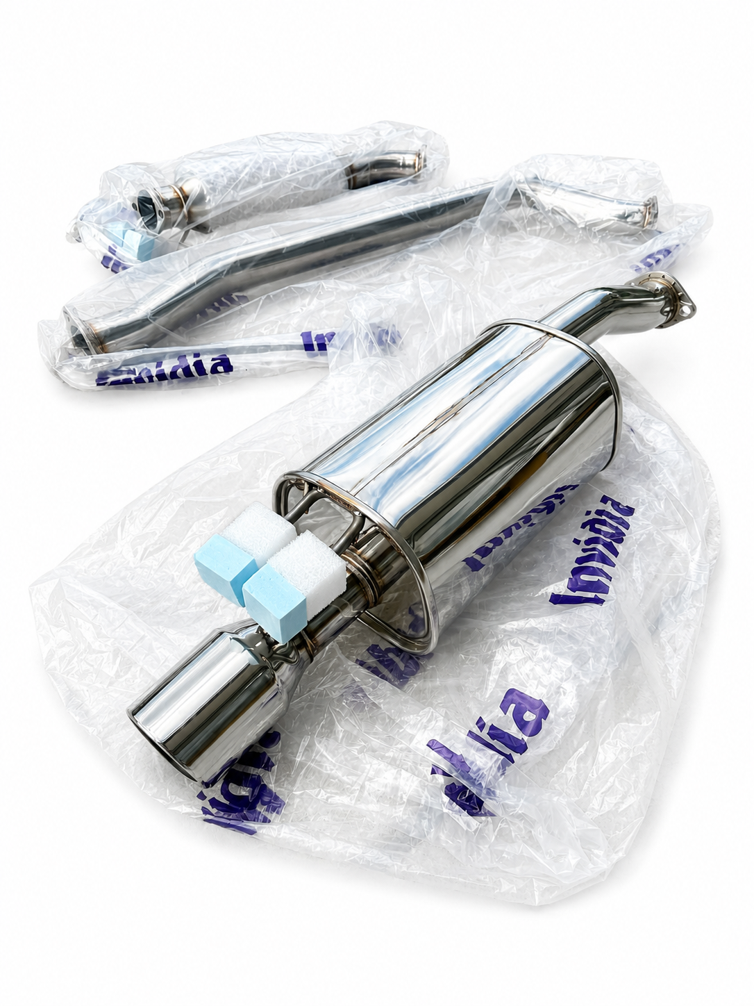 Invidia 06+ Civic Si 2dr ONLY Q300 Rolled Stainless Steel Tip Exhaust