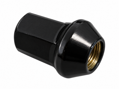 Rays M12x1.50 5 Hole 16pcs Nut 4pcs Lock Nut w/Adapter & Lock Nut Key - Black