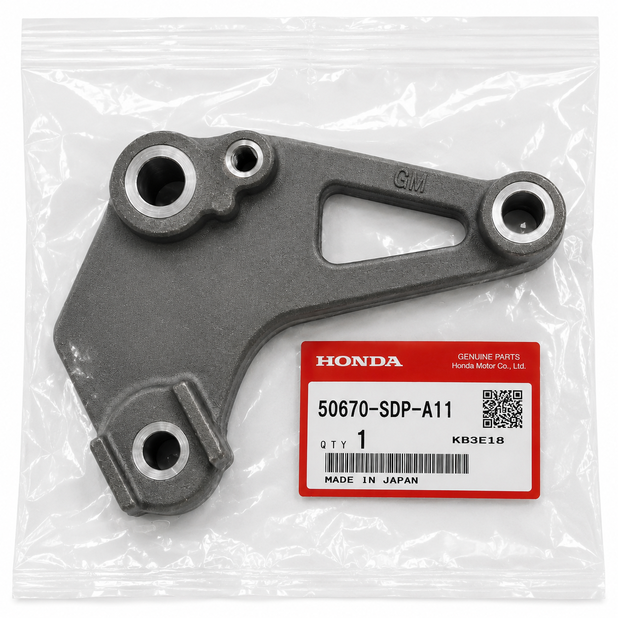 Honda - Genuine Honda Upper Transmission Mount Bracket | Accord V6 / Acura TL 6-Speed | 50670-SDP-A11