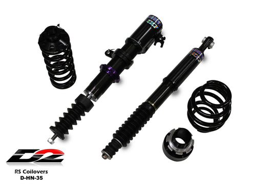 D2 Racing - RS Coilovers for 10-14 Honda Insight