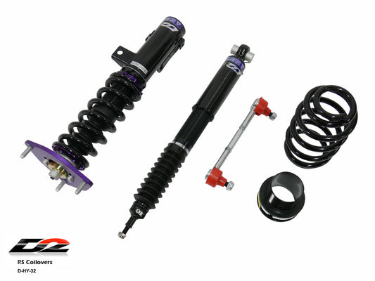 D2 Racing - RS Coilovers for 2017-2020 Hyundai Elantra / 19+ Forte (Excludes Hatchback)