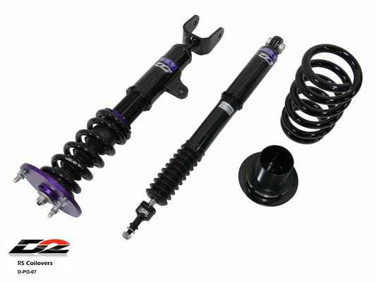 D2 Racing - RS Coilovers for 09-17 Porsche Panamera, RWD, Excludes OE Self Leveling Suspension