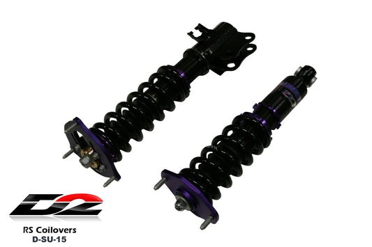 D2 Racing - RS Coilovers for 00-04 Subaru Legacy, BE/BH/BT
