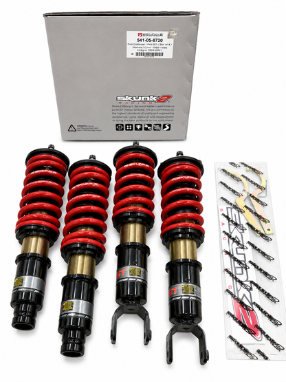 Skunk2 92-95 Honda Civic / 94-01 Acura Integra Pro-ST Coilovers (Front 10 kg/mm - Rear 10 kg/mm)