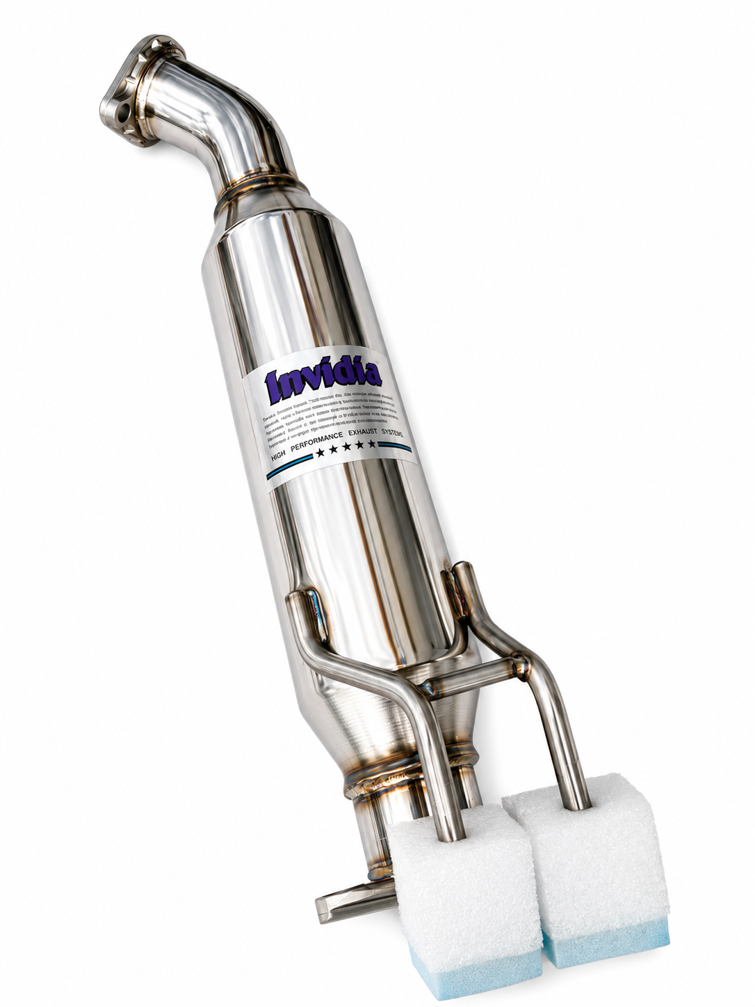 Invidia 06+ Civic Si 2dr ONLY Q300 Rolled Stainless Steel Tip Exhaust