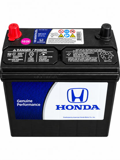 Honda - Genuine Honda / Acura Performance Battery – Group 51R Battery