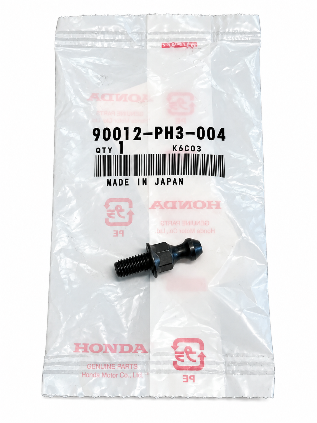 Honda - Genuine Honda OEM B-Series Timing Belt Adjuster Tensioner Spring Bolt | 90012-PH3-004