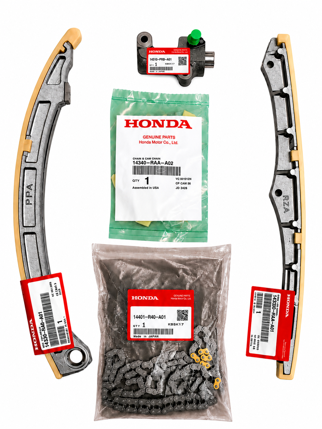Honda - Genuine Honda K24 Timing Component Kit