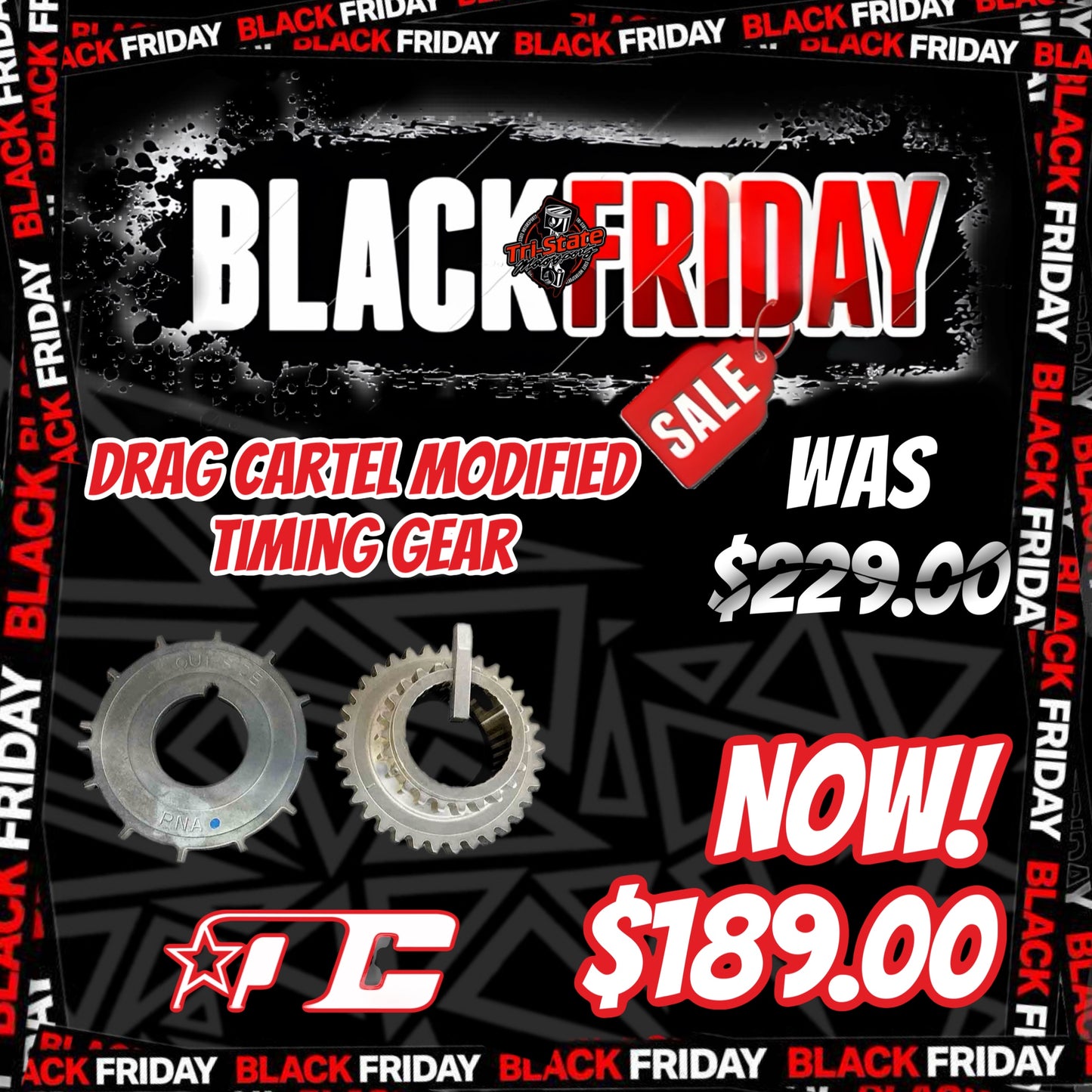 Drag Cartel - K-Series Modified Crank Timing Gear